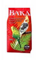 ВАКА корм для мелких и средних попугаев, 500 г.
