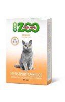 Лакомство мультивитаминное «ЭКО ZOOЛЕКАРЬ» для кошек «Здоровье и кросота», 90 табл