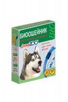 Биоошейник «Доктор ZOO» против блох и клещей для собак (синий). 65 см