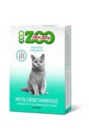 Лакомство мультивитаминное «ЭКО ZOOЛЕКАРЬ» для кошек «Здоровый иммунитет», 90 табл.