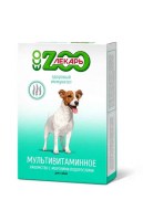  Лакомство мультивитаминное «ЭКО ZOOЛЕКАРЬ» для собак «Здоровый иммунитет», 90 табл