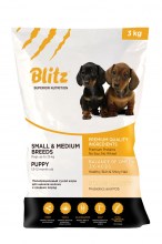 Blitz Puppy Small & Medium для щенков мелких и средних пород
