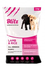 Blitz Puppy Lamb & Rice для щенков всех пород