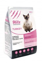Blitz For Adult Cats Turkey для взрослых кошек с индейкой