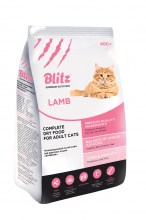 Blitz For Adult Cats Lamb для взрослых кошек с ягненком