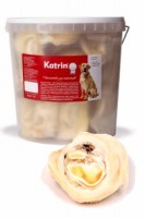 Katrin Ухо говяжье внутреннее В20 (Большое ведро), 60 шт
