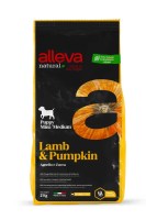 Alleva Natural Puppy Mini/Medium (Ягненок и тыква)