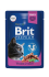 Brit Premium пауч для кошек цыпленок и индейка в соусе, 85 г