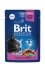 Brit Premium пауч для кошек цыпленок и индейка в соусе, 85 г