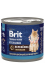 Консервы Brit Premium by Nature для кошек (перепелка с яблоками), 200 г