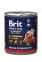 Brit Premium by Nature для собак (говядина и сердце), 850г