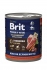 Brit Premium by Nature для собак (говядина и печень), 850г
